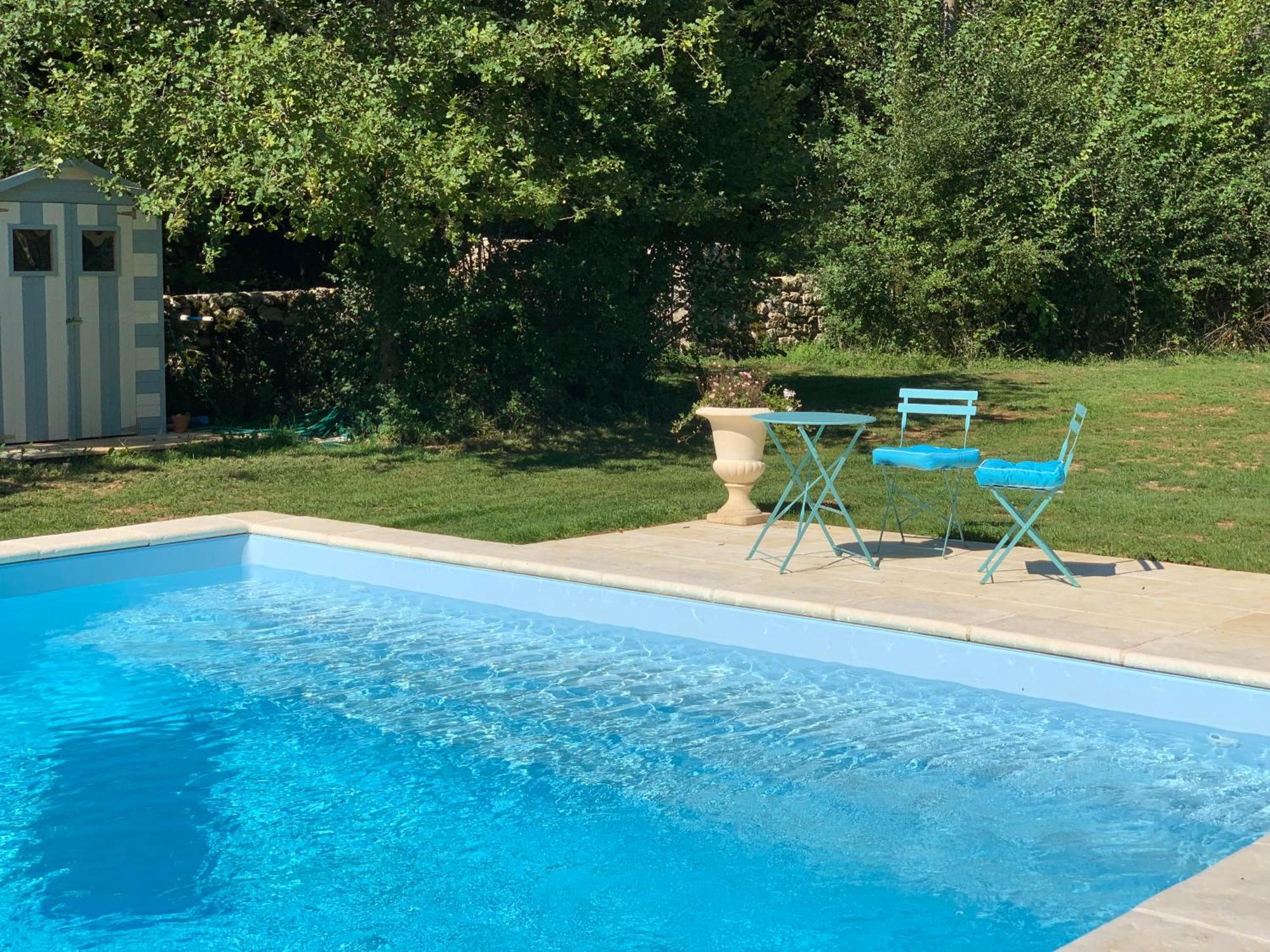Chateau Mas De Pradie B&B Garden View Room Foissac  ภายนอก รูปภาพ